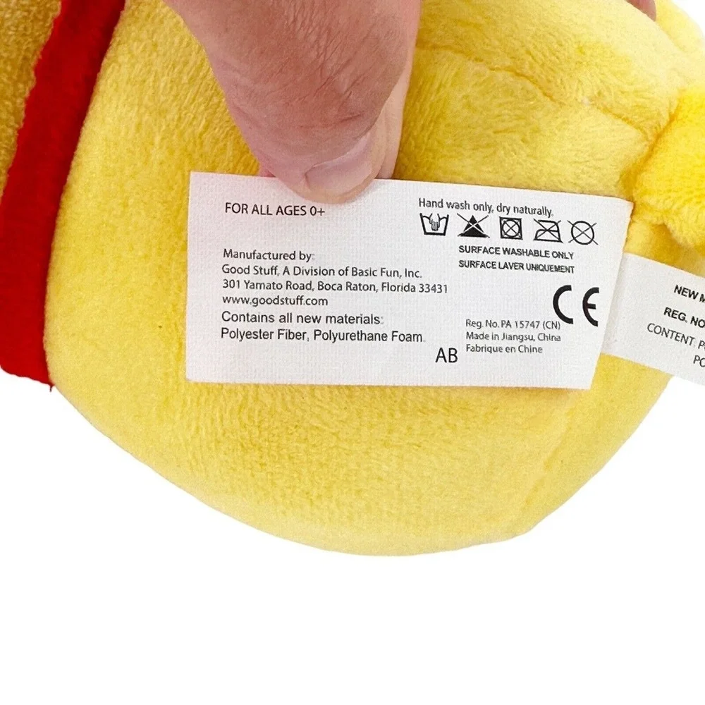 KleptoCats Plush Lucky‎ Cat Yellow Stuffed Toy 8